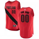Camiseta Custom 0 Portland Trail Blazers Statement Edition Rojo Hombre